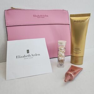 Elizabeth Arden 3 Piece Gift Set with Pink Makeup Bag